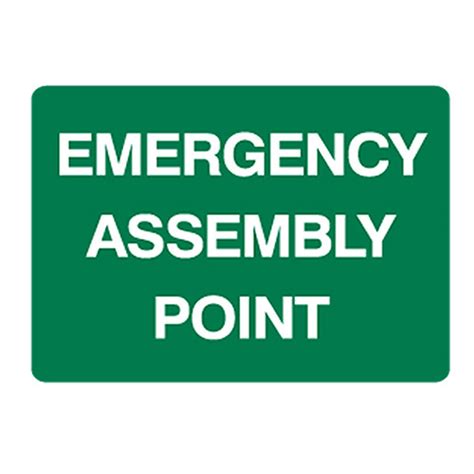 Exit & Evacuation Signs - Emergency Assembly Point