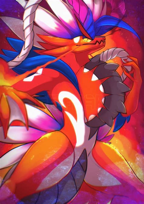 Koraidon | Dragon type pokemon, Pokemon art, Pokemon pictures