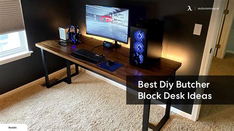 The Best Diy Butcher Block Desk Ideas to Alleviate Your Space