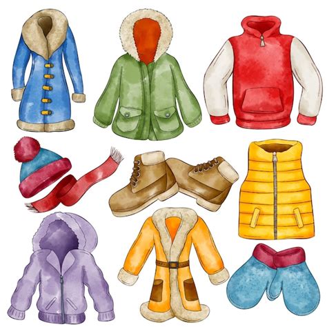 Breezy Weather Clipart Dressing