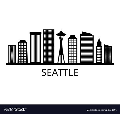 Download 20 + Seattle Skyline Vector