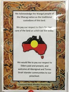 Acknowledgement of Country at Concord West Rhodes Preschool Aboriginal Art, Early Learning ...