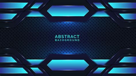 Premium Vector | Cyan and blue gradient style abstract background