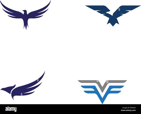 Falcon Logo Template vector illustration design Stock Vector Image & Art - Alamy