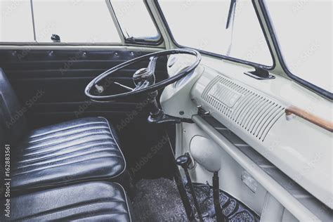 Interior from a classic Camper van Stock Photo | Adobe Stock