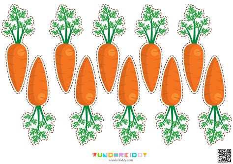 The developing game «Bunny and carrot» will help children to practice counting skills up to 20 ...