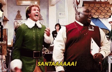 Elf Will Ferrell GIF - Elf Will Ferrell SANTA - Discover & Share GIFs