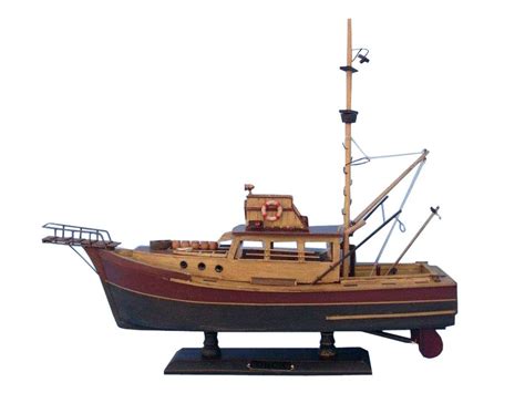 Buy Wooden Jaws - Orca Model Boat 20 Inch - Models Ships