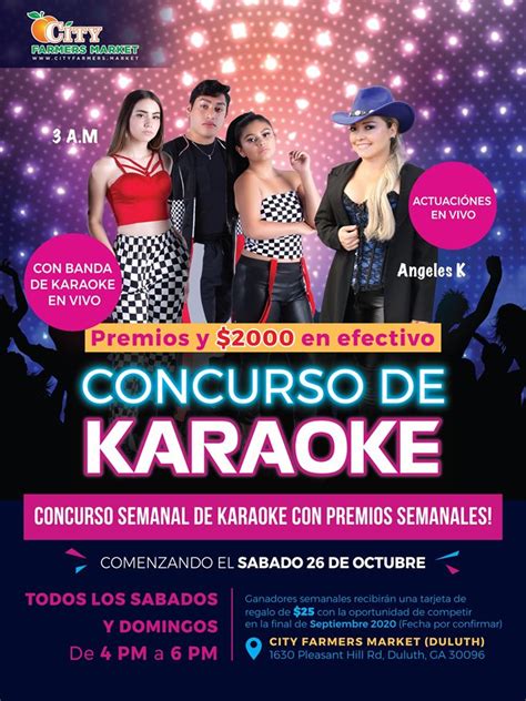 GRAN EVENTO: CONCURSO SEMANAL DE KARAOKE CON GRANDES PREMIOS SEMANALES ~ WEEKLY KARAOKE CONTEST ...