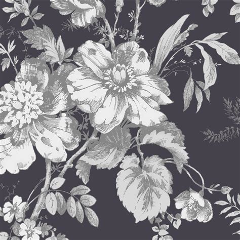 Black and White Floral Vintage Wallpapers - Top Free Black and White Floral Vintage Backgrounds ...