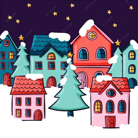 Village Clipart Free 19 Clipart Village Huge Freebie - Christmas - Clip Art Library