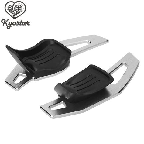 Silver Aluminum Shift Paddle Shifter DSG VW Golf 5 Golf 6 MK5 MK6 GTI ...