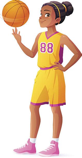 Royalty Free Girls Basketball Clip Art, Vector Images & Illustrations - iStock