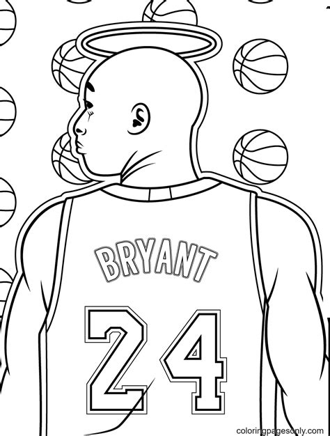 Basketball Coloring Pages Printable for Free Download