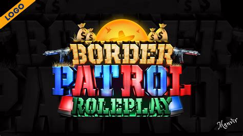 Border Patrol Roleplay Logo - ManvirArts