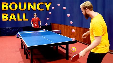 Bouncy Ball Ping Pong (crazy spin) - YouTube