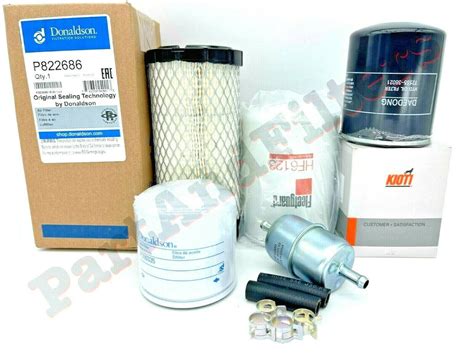 FILTER KIT FOR KIOTI TRACTOR CS2210 CS2410 CS2510 SUB COMPACT – PartAndFilters