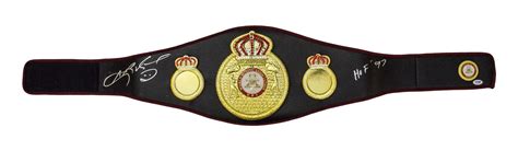 Lot Detail - Sugar Ray Leonard Signed WBA Boxing Belt