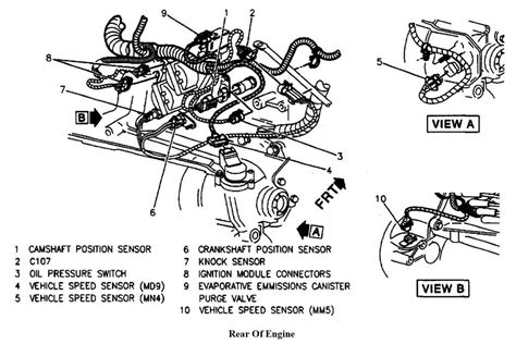 Chevy cavalier engine diagram