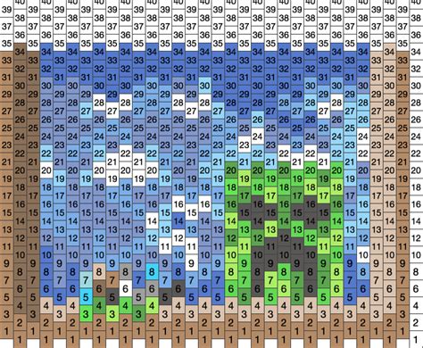 Minecraft Creeper Painting Pony Bead Patterns | Characters Kandi ...