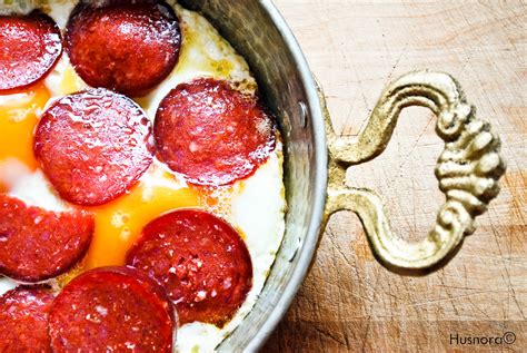 Turkish Breakfast Eggs and Sausage Recipe