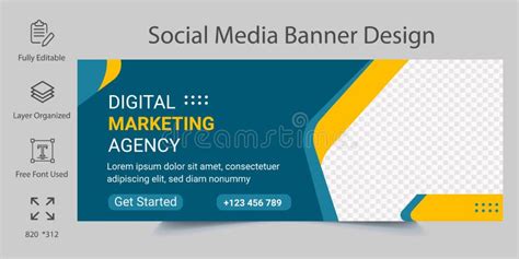 Digital Marketing Agency Business Social Media Banner Template Design ...