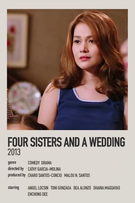 four sisters and a wedding minimalist/polaroid poster Cathy Garcia Molina, World Soccer Magazine ...