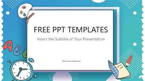 Fresh art theme powerpoint templates & Google Slides