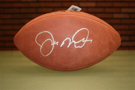 Lot Detail - Joe Montana Autographed Football