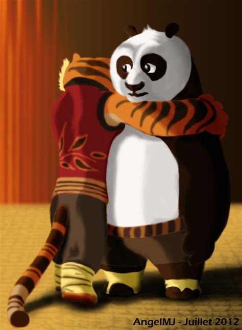 Kung Fu Panda : Po and Tigress by AngelMJ on DeviantArt