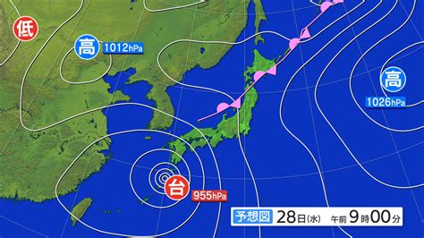 予想天気図【全国】 | CBC気象情報 | CBCテレビ