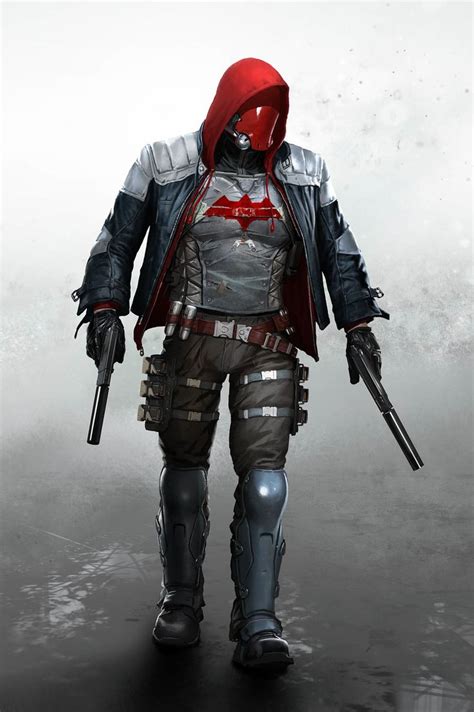 ArtStation - Arkham Knight Red Hood Concept Art, Ville-Valtteri Kinnunen | Batman red hood, Red ...