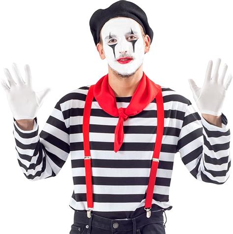 Mime Costume Makeup Cosmetic Kit: Amazon.ca: Luggage & Bags