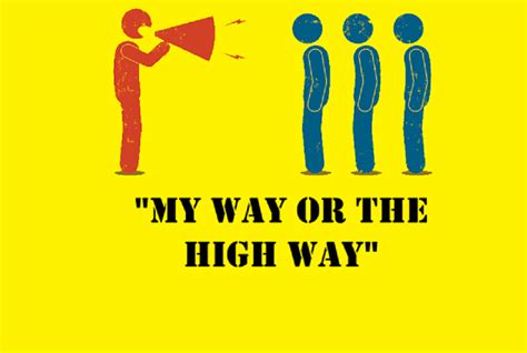 Dealing with “My Way or the Highway” Boss Approach