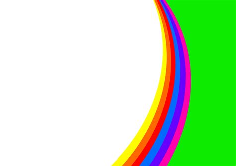 Simple Rainbow Background | Free Images at Clker.com - vector clip art online, royalty free ...