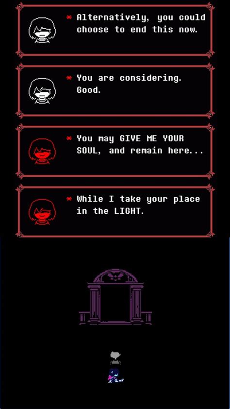 DELTARUNE: THE VESSEL (A fan sprite comic that's noncanon and made ...