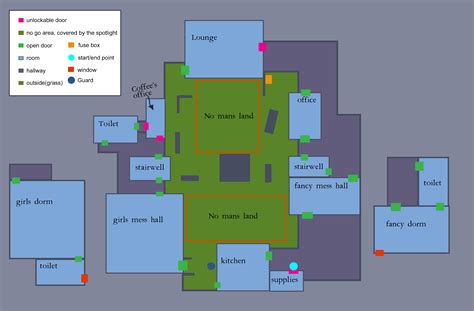 map and some layouts and designs