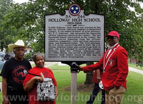 Holloway High School Marking – Rutherford County Tennessee Historical ...