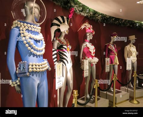 Rockettes Costumes Display in Saks Fifth Avenue Flagship Store, NYC ...