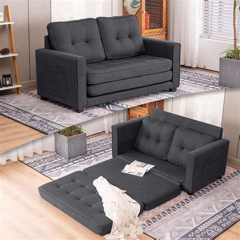 VINGLI Loveseat Sleeper, 47 W 80 L Convertible Sofa Nepal | Ubuy