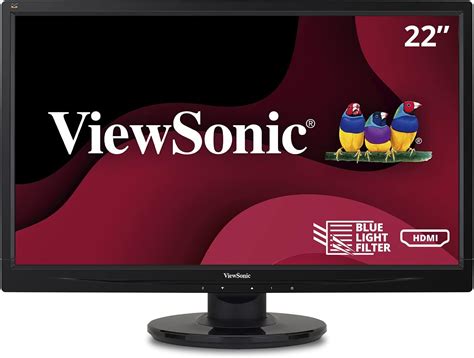 Amazon.com: ViewSonic VA2246MH-LED LCD Monitor - Value Full HD LED 16:9 ...