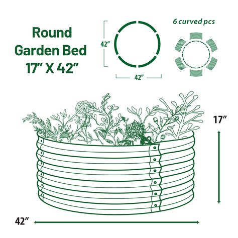 Olle Metal Raised Garden Beds, Home Garden Vegetable Beds – Ollegardens Rasied Garden Beds ...