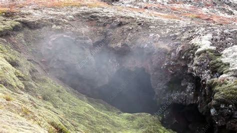 Fumarole, Iceland - Stock Video Clip - K010/1289 - Science Photo Library