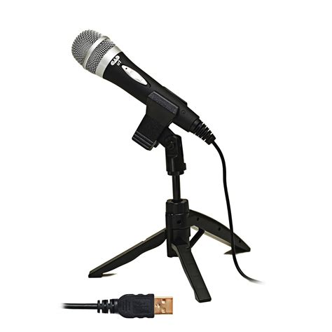 CAD U1 USB Microphone with Tripod Mic Stand & USB Cable Ideal for ...