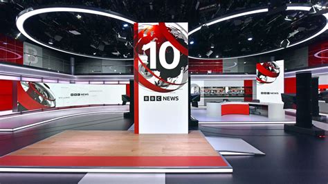 BBC News Studio B Broadcast Set Design Gallery