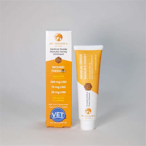 Dr. Fossum's Pet Care Launched Wound Therabee - A Manuka Honey Ointment ...