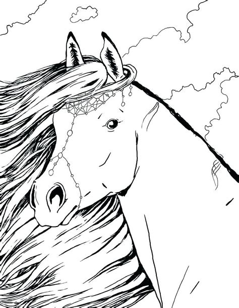 Horse Coloring Pages for Adults - Best Coloring Pages For Kids | Horse ...