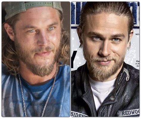 Travis Fimmel And Charlie Hunnam