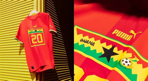 Puma reveals new Ghana Black Stars jersey