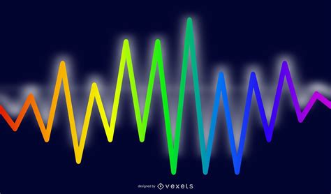 Blurry Abstract Neon Spectrum Light Effect Background Vector Download